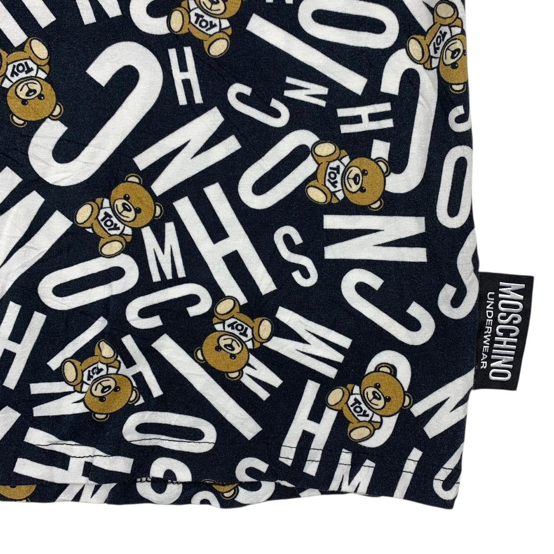 Moschino Moschino Underwear Allover Logo & Teddy Bear Print Tee Size US S / EU 44-46 / 1 - 8 Thumbnail