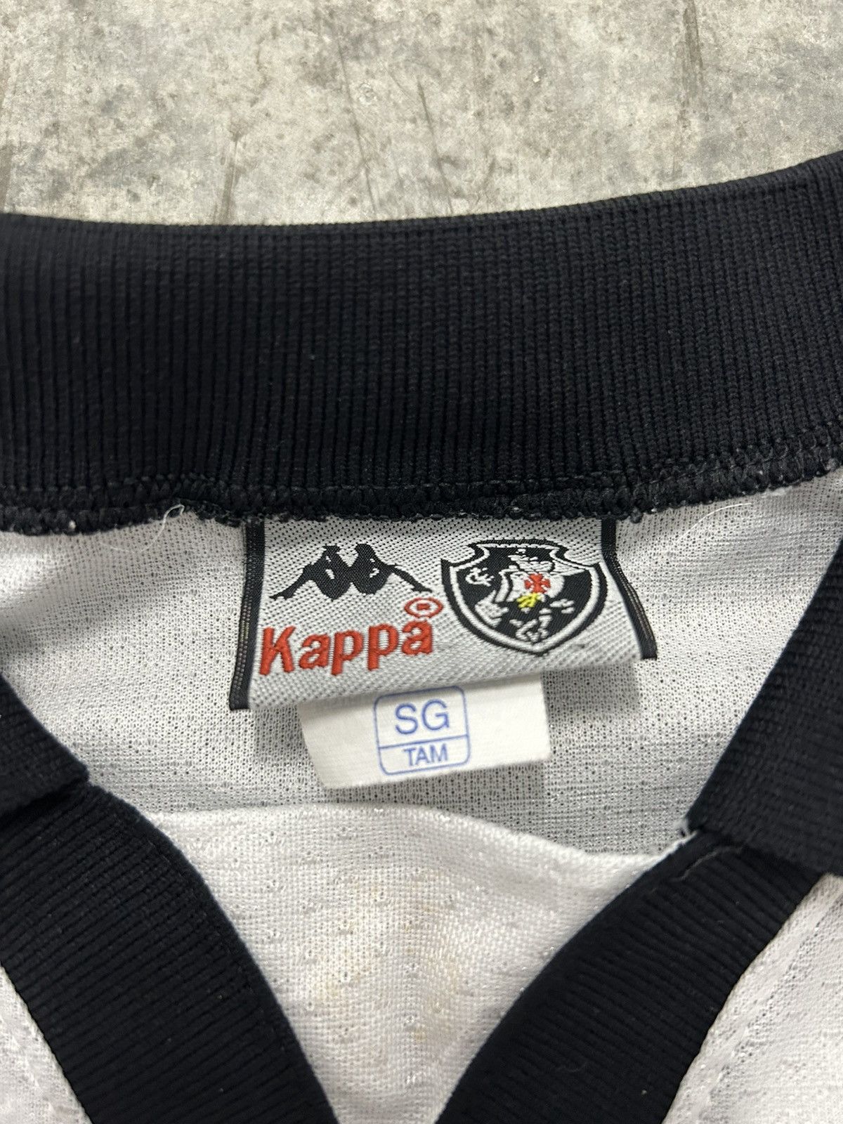 Kappa Vintage kappa data control soccer jersey vasco da gama RARE Size US XL / EU 56 / 4 - 3 Thumbnail