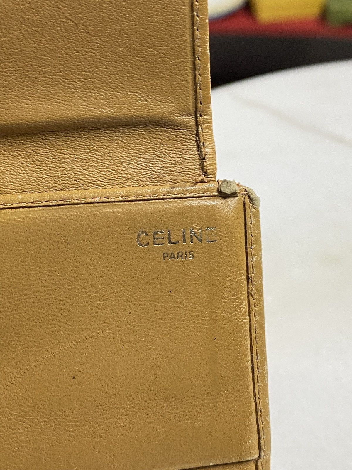 Celine Celine Monogram Leather Women’s Bifold Wallet Preowned Size ONE SIZE - 6 Thumbnail