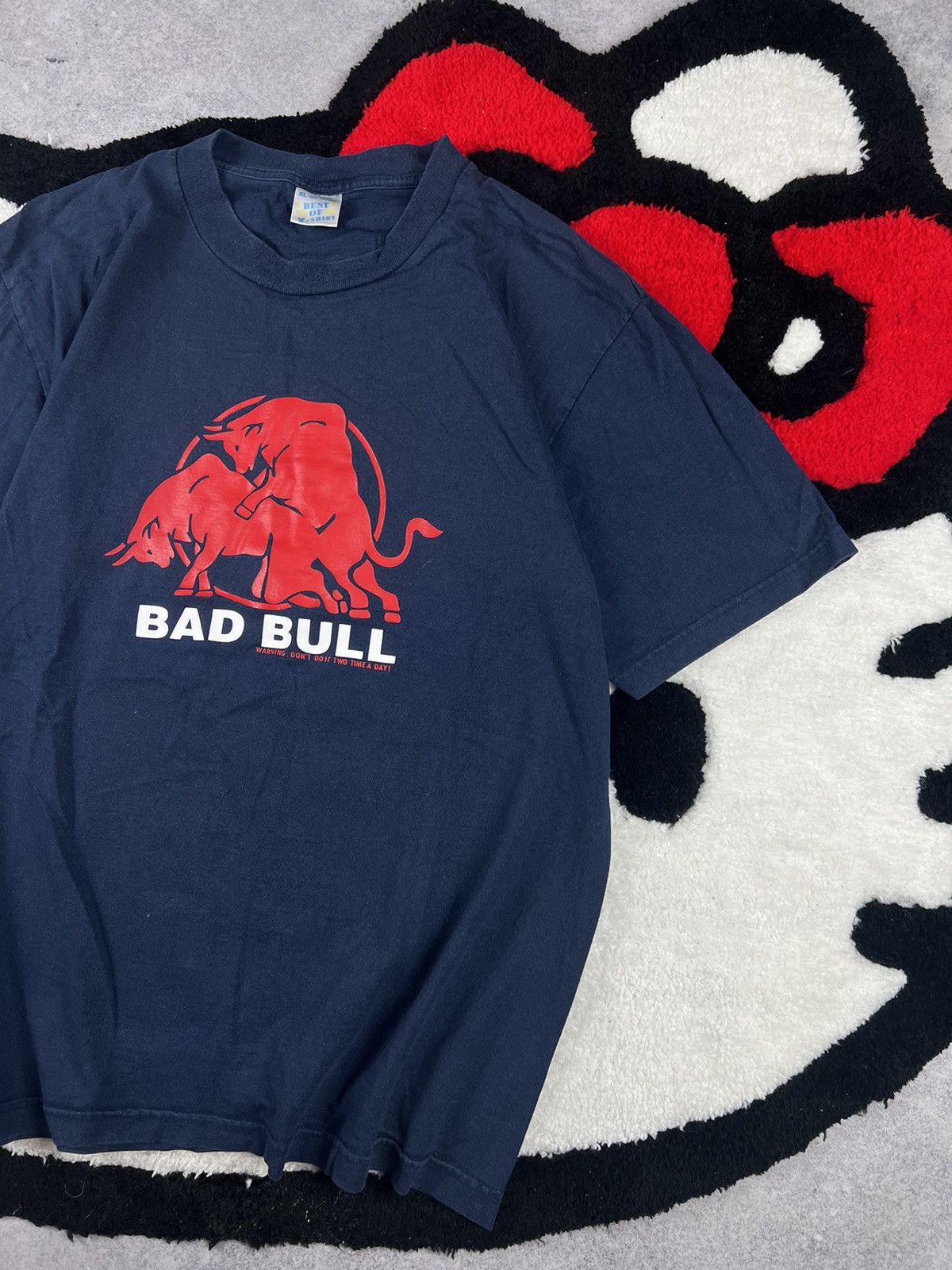 Vintage Y2K Adult Vintage Crazy Bad Bull Humor Sex Tee Shirt Size US XL / EU 56 / 4 - 3 Thumbnail