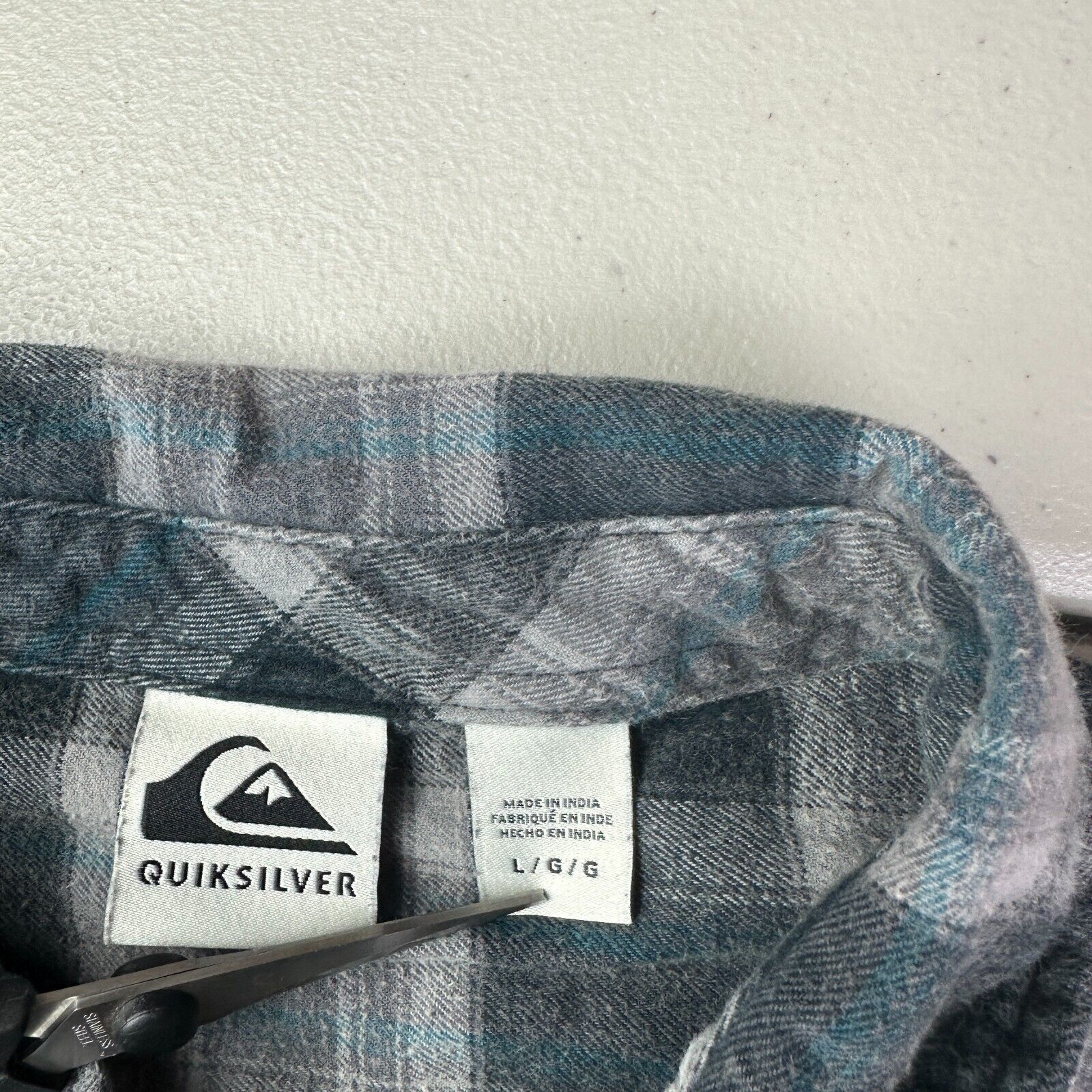Quiksilver Quiksilver Shirt Mens Size Large Button Up Plaid Casual Size US L / EU 52-54 / 3 - 3 Thumbnail
