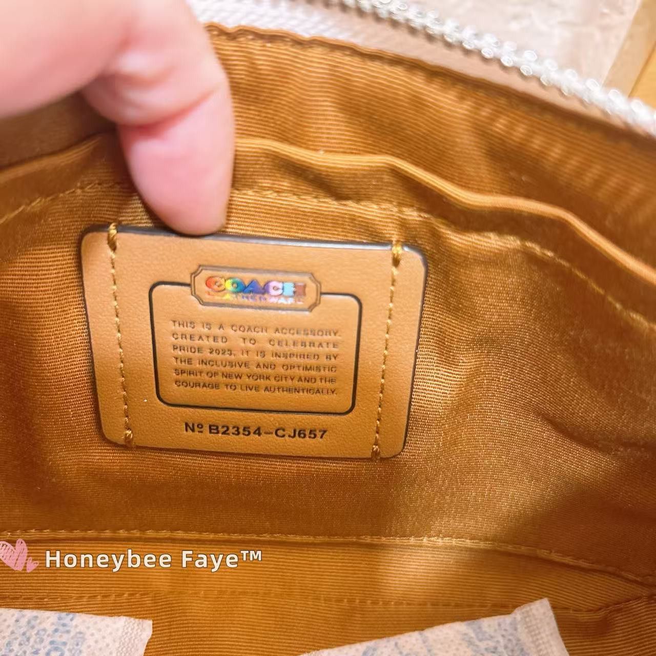 Coach NWT Coach Nolita 19 With Rainbow Print CJ657 Size ONE SIZE - 10 Thumbnail
