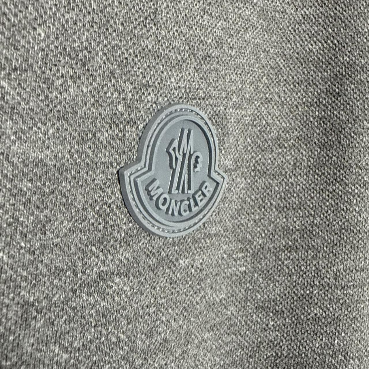 Moncler Moncler Maglia Polo Shirt Grey Size US L / EU 52-54 / 3 - 4 Thumbnail