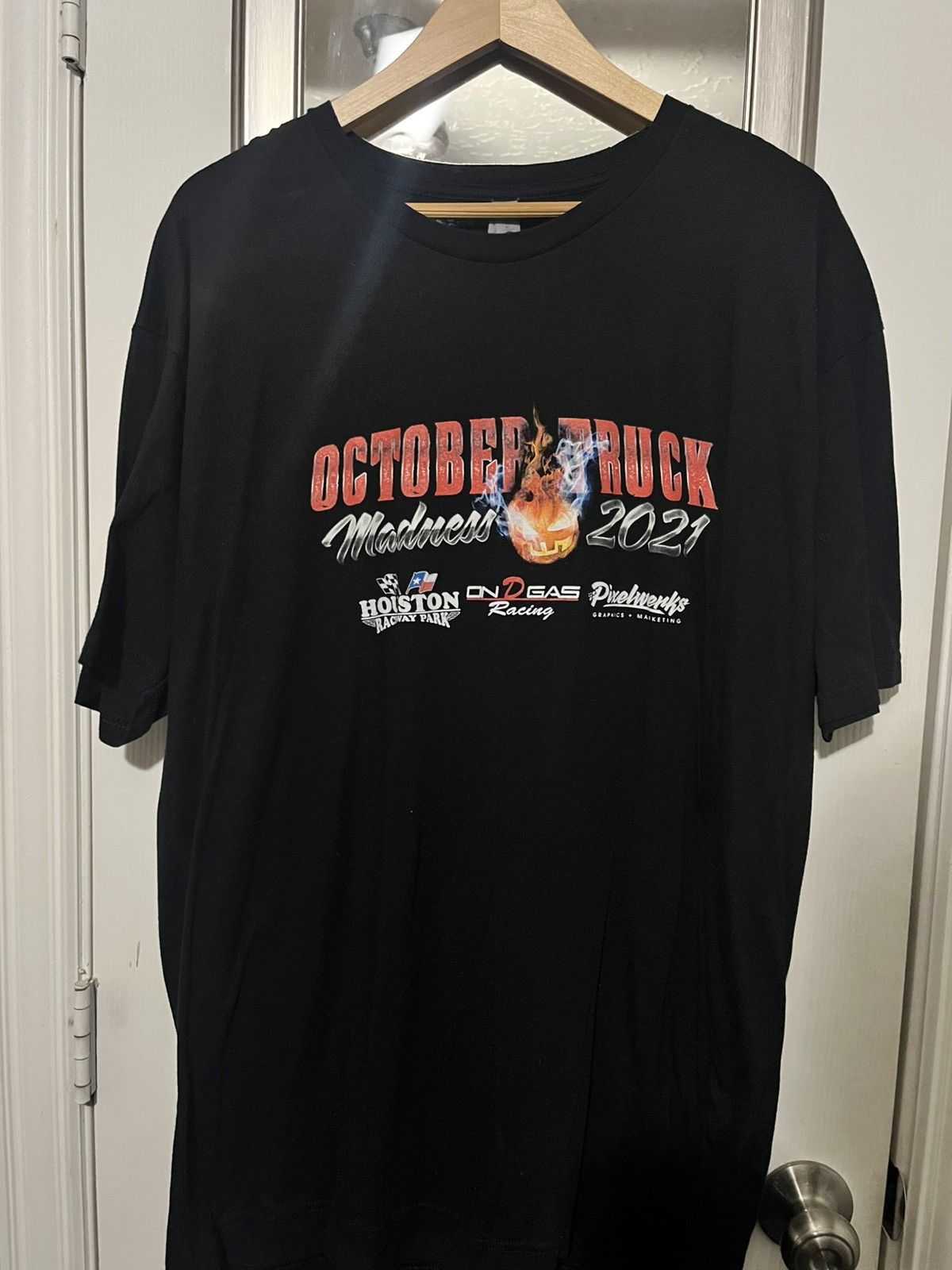 All Gas No Brakes On D Gas 2021 October truck madness t-shirt Size US XXL / EU 58 / 5 - 1 Thumbnail