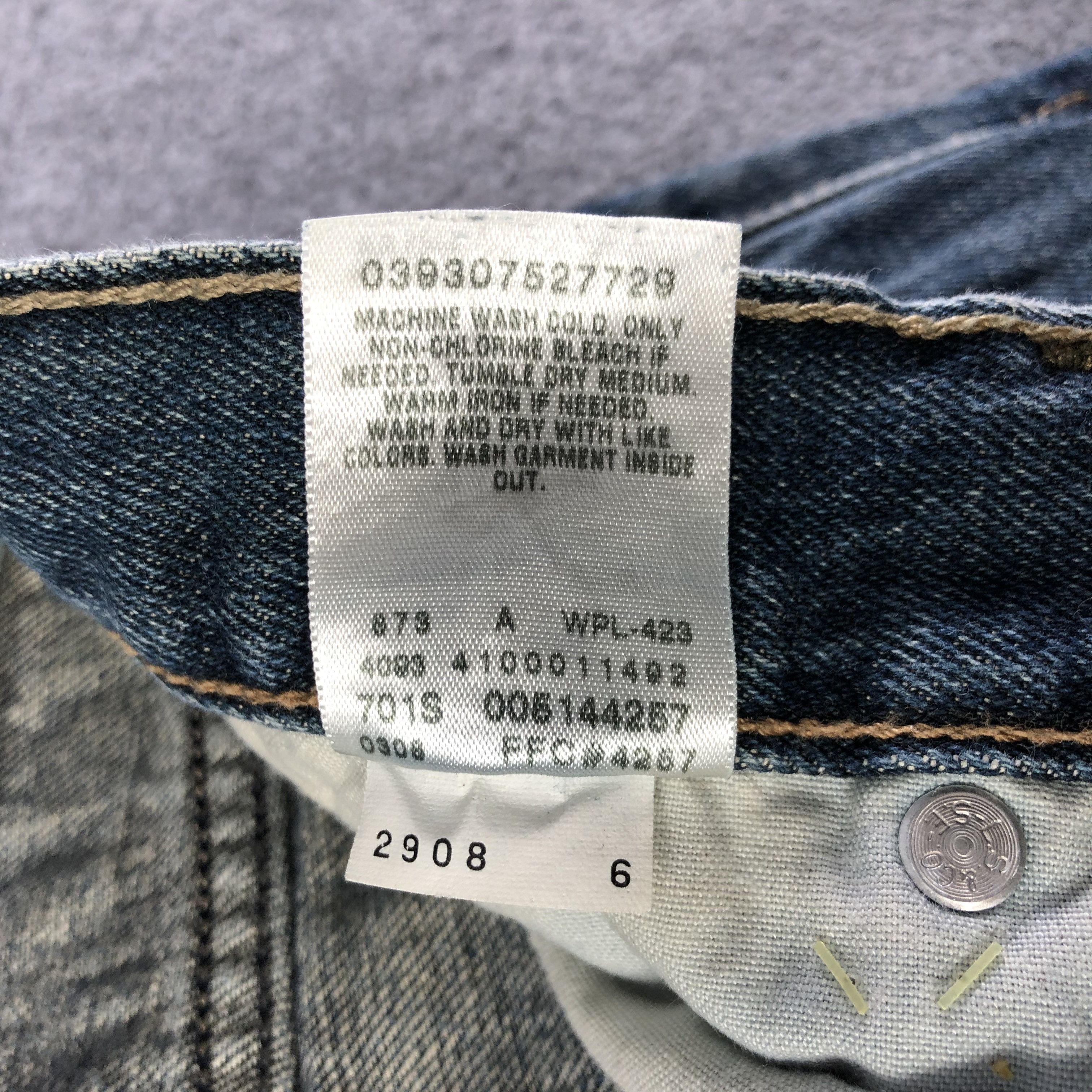 Levi's Vintage Levis 514 Jeans-J4366 Size US 33 - 12 Thumbnail