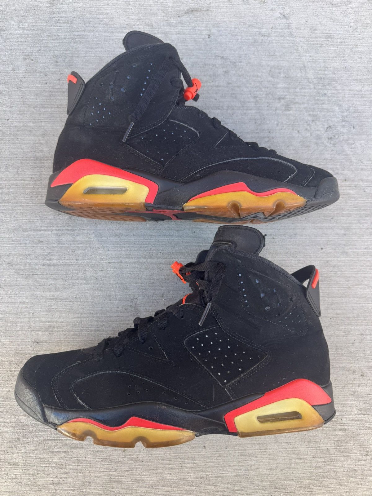 Jordan Brand JORDAN 6 RETRO INFRARED 2019 BLACK SIZE 11 Size US 11 / EU 44 - 1 Thumbnail