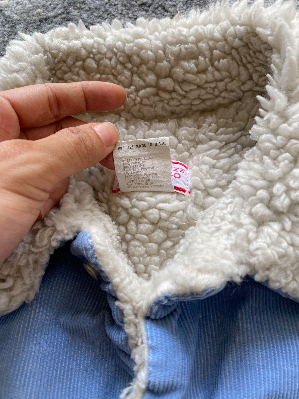 Levi's 80’s Levis Trucker Sherpa Made In USA Size US M / EU 48-50 / 2 - 4 Thumbnail