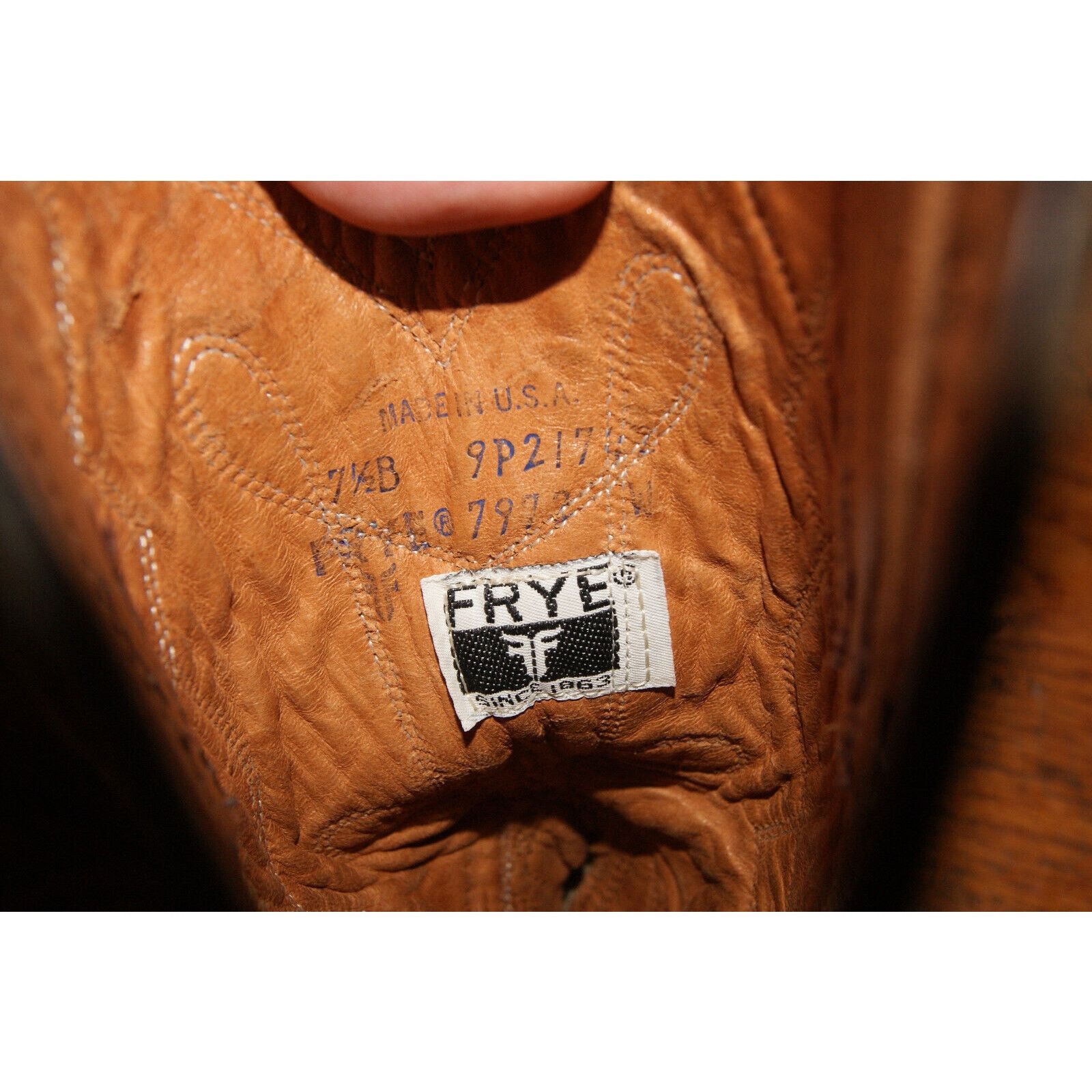 Frye FRYE Boots Womens 7.5 B VTG 1970s Cowgirl 7972 USA Campus Size US 7.5 / IT 37.5 - 2 Thumbnail