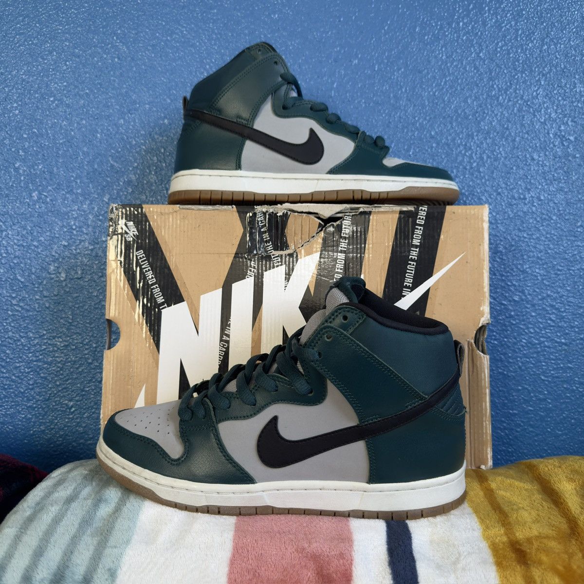 Newport” Nike SB Dunk High