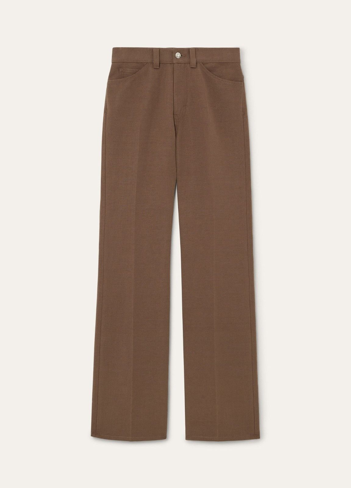 Loro Piana o1srvl11e0526 FAP1297 Buddy Pant in Brown Size 27" / US 4 / IT 40 - 1 Thumbnail