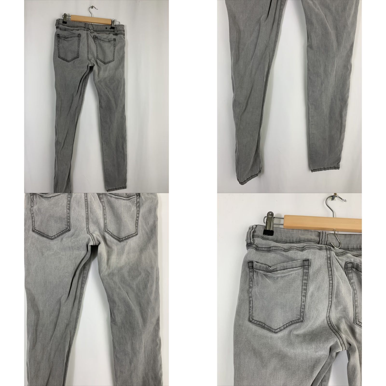 Vintage CAbi Jeans Stormy Wash Gray Skinny Style 921 Women's Size 8 Denim Jeans Womens Skinny 8 Gray Stormy Wash CAbi Jeans Size 30" / US 8 / IT 44 - 8 Thumbnail