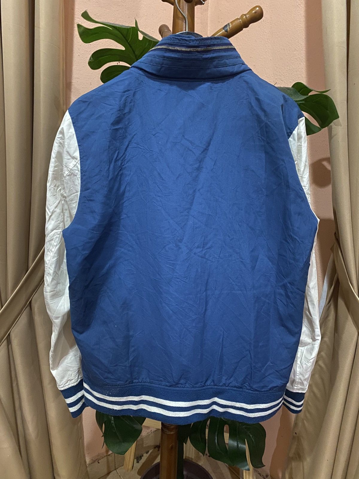 Beams Plus Vintage BEAMS HEART Varsity Jacket – Blue & White Baseball Size US M / EU 48-50 / 2 - 6 Thumbnail
