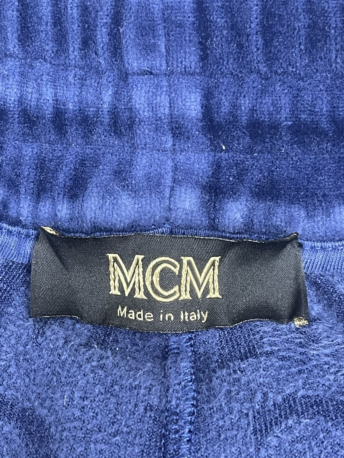 MCM Size M - MCM Logo Velour Track Pants Monogram Size US 32 / EU 48 - 6 Thumbnail