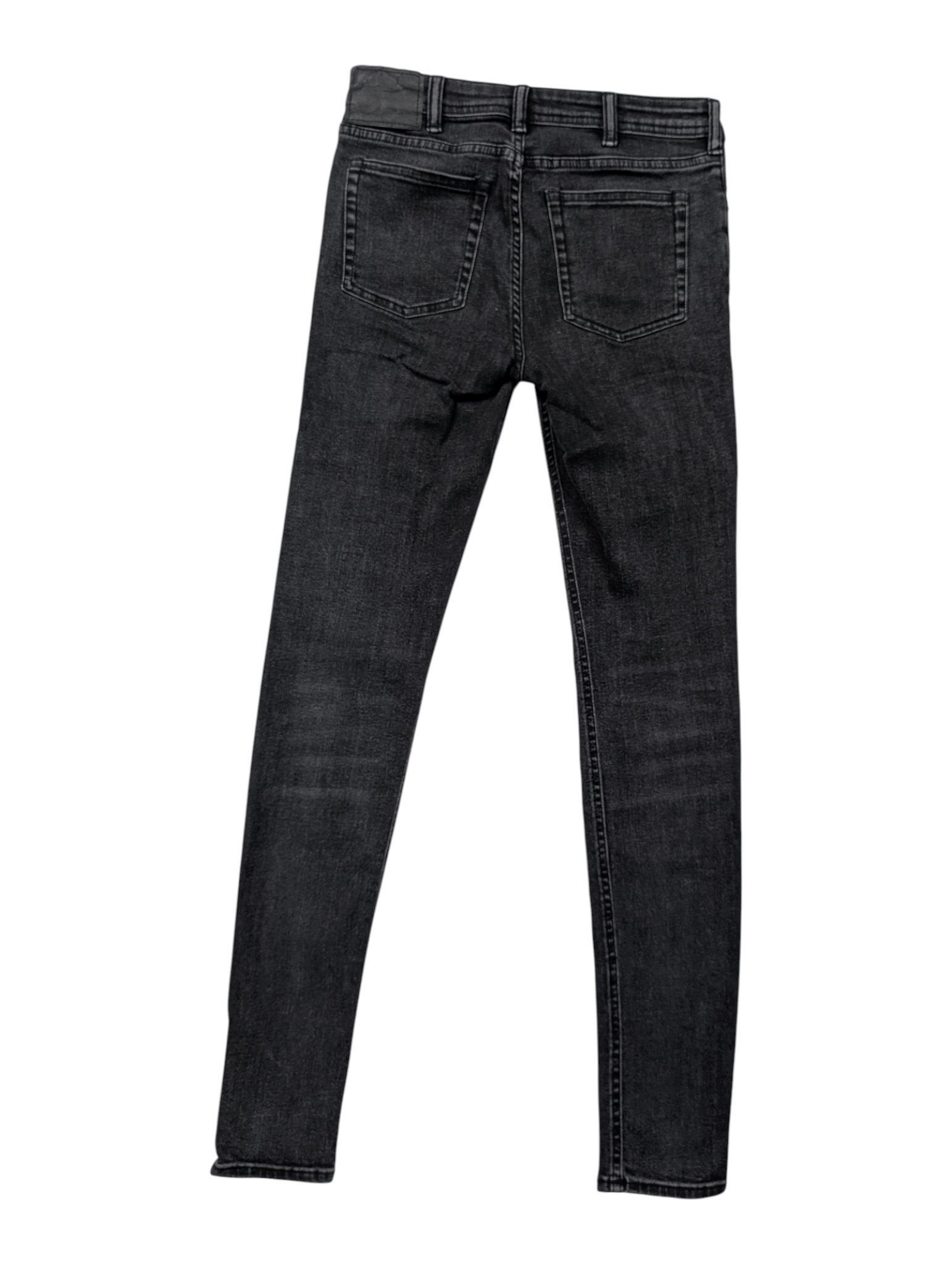 Acne Studios Acne Studios Charcoal Black Fitted Jeans Size 25" / US 0 / IT 36 - 2 Thumbnail