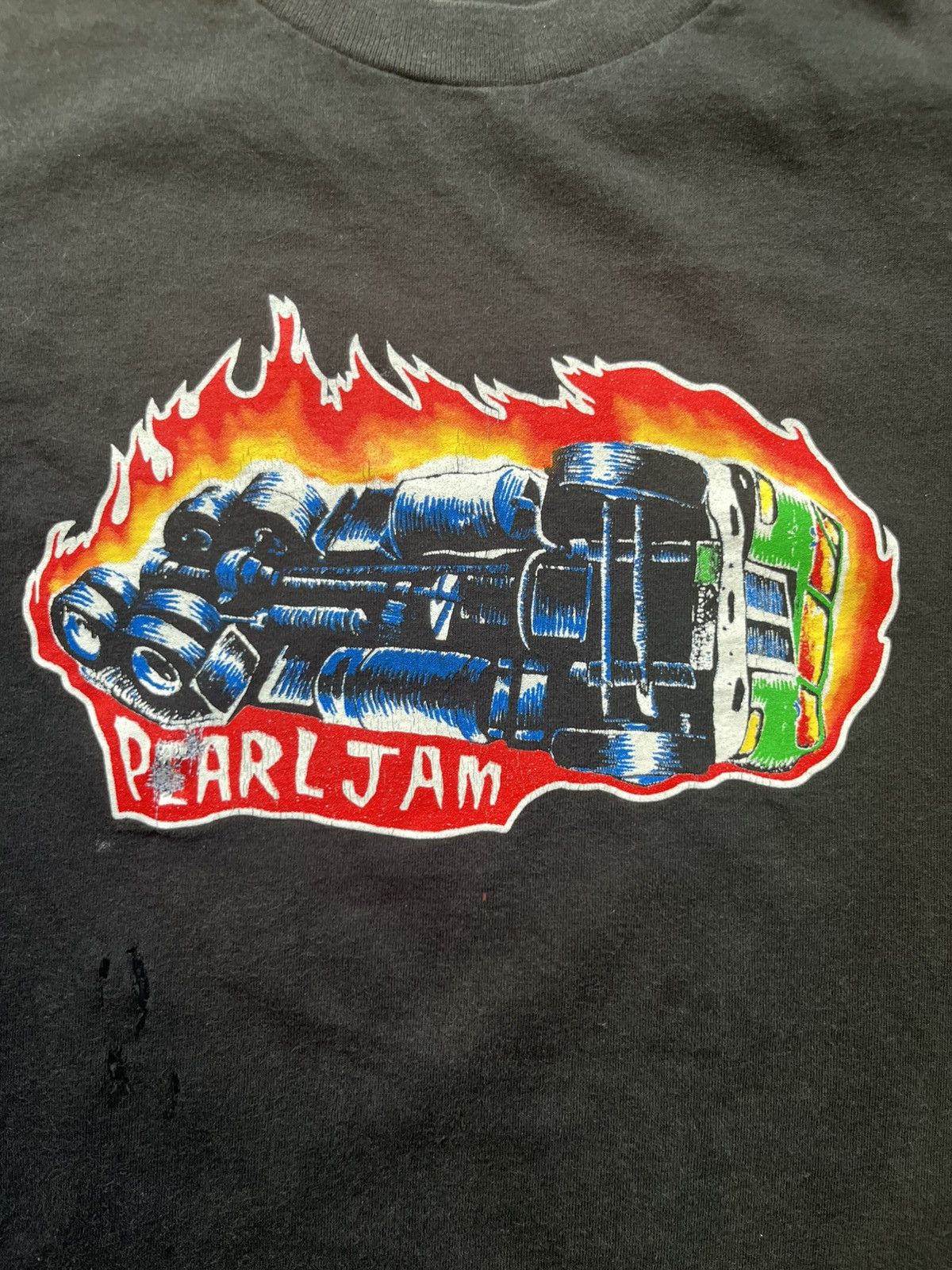 Band Tees Vintage 90s Pearl Jam Nightmare Band Tee Size US L / EU 52-54 / 3 - 3 Thumbnail