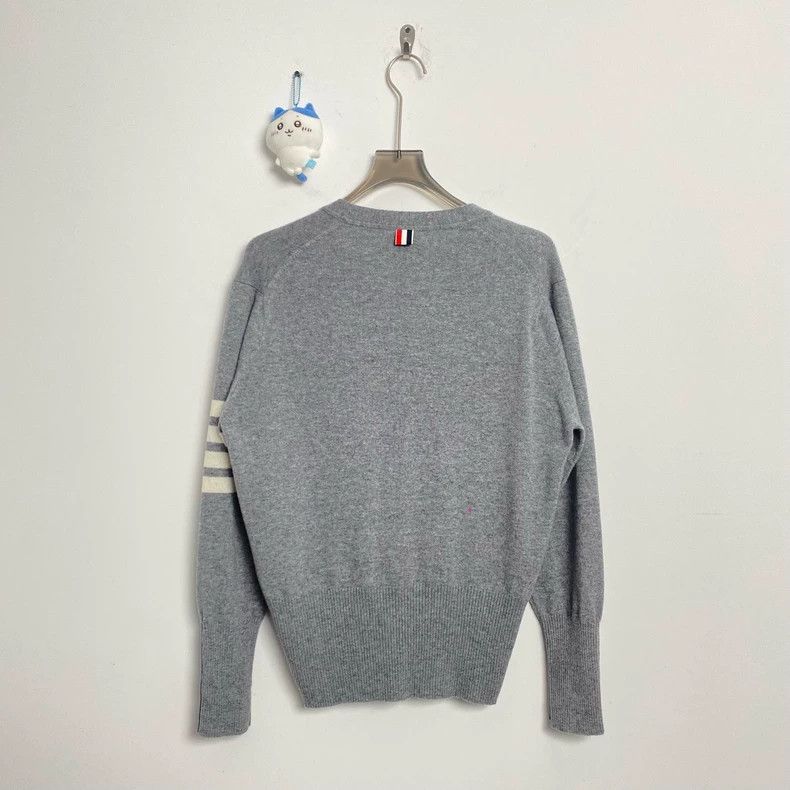 Thom Browne Thom Browne Cashmere cardigan Size US XL / EU 56 / 4 - 3 Thumbnail
