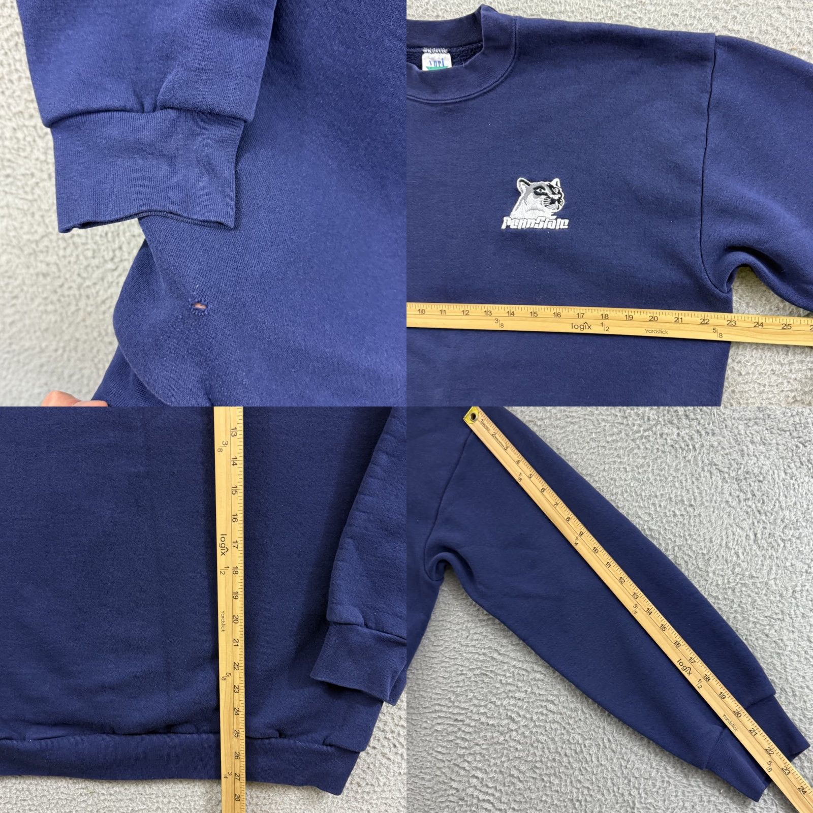 Penn VINTAGE Penn State Nittany Lions Sweatshirt Men’s XL Blue 90s Football Sport USA Size US XL / EU 56 / 4 - 8 Thumbnail