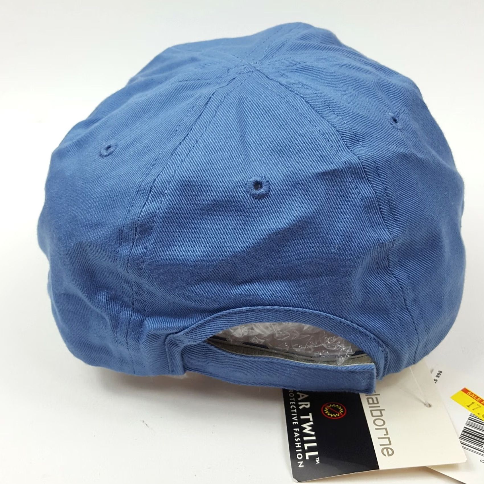 Liz Claiborne VINTAGE Liz Claiborne Snapback Hat Baseball Cap 90s Blue Twill Cotton Adjustable Men Size ONE SIZE - 7 Thumbnail
