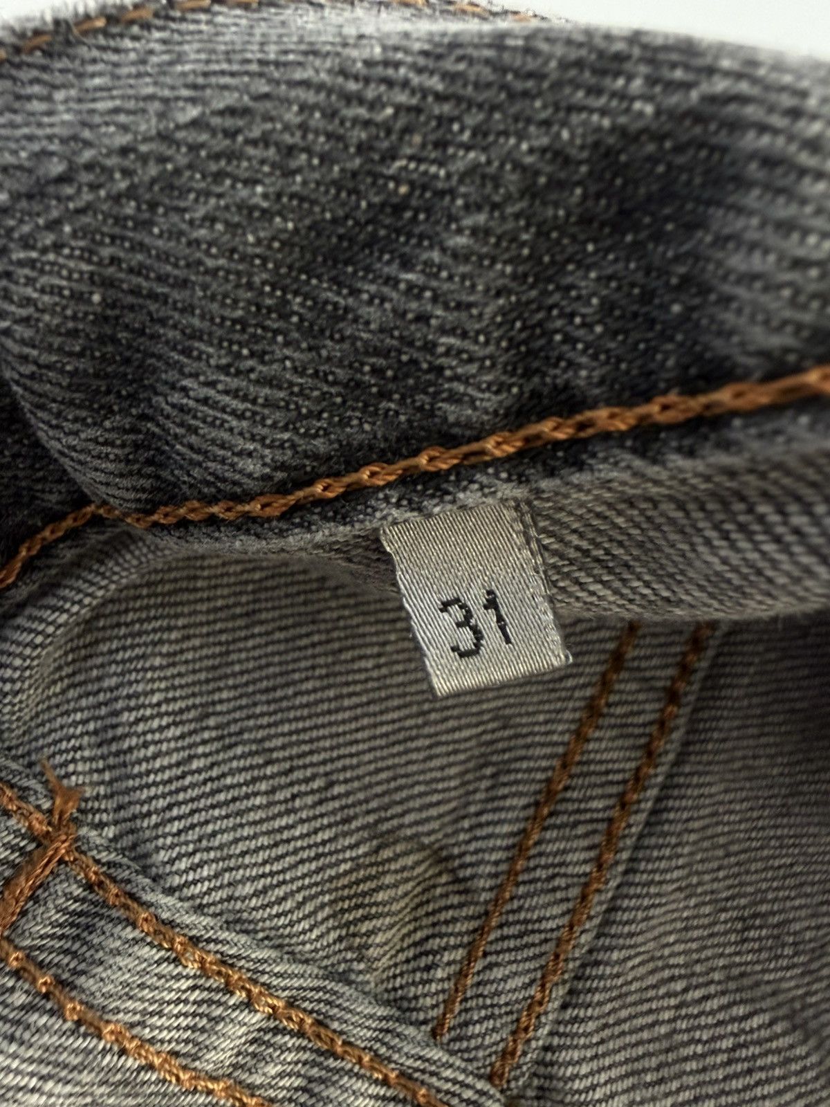 Dior Dior Homme Black Washed Jeans Size US 31 - 14 Thumbnail