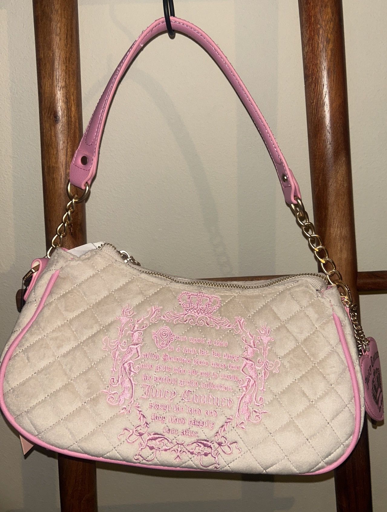 Juicy Couture Juicy Couture Juicy Tale Shoulder Bag Sandstone Size ONE SIZE - 1 Thumbnail