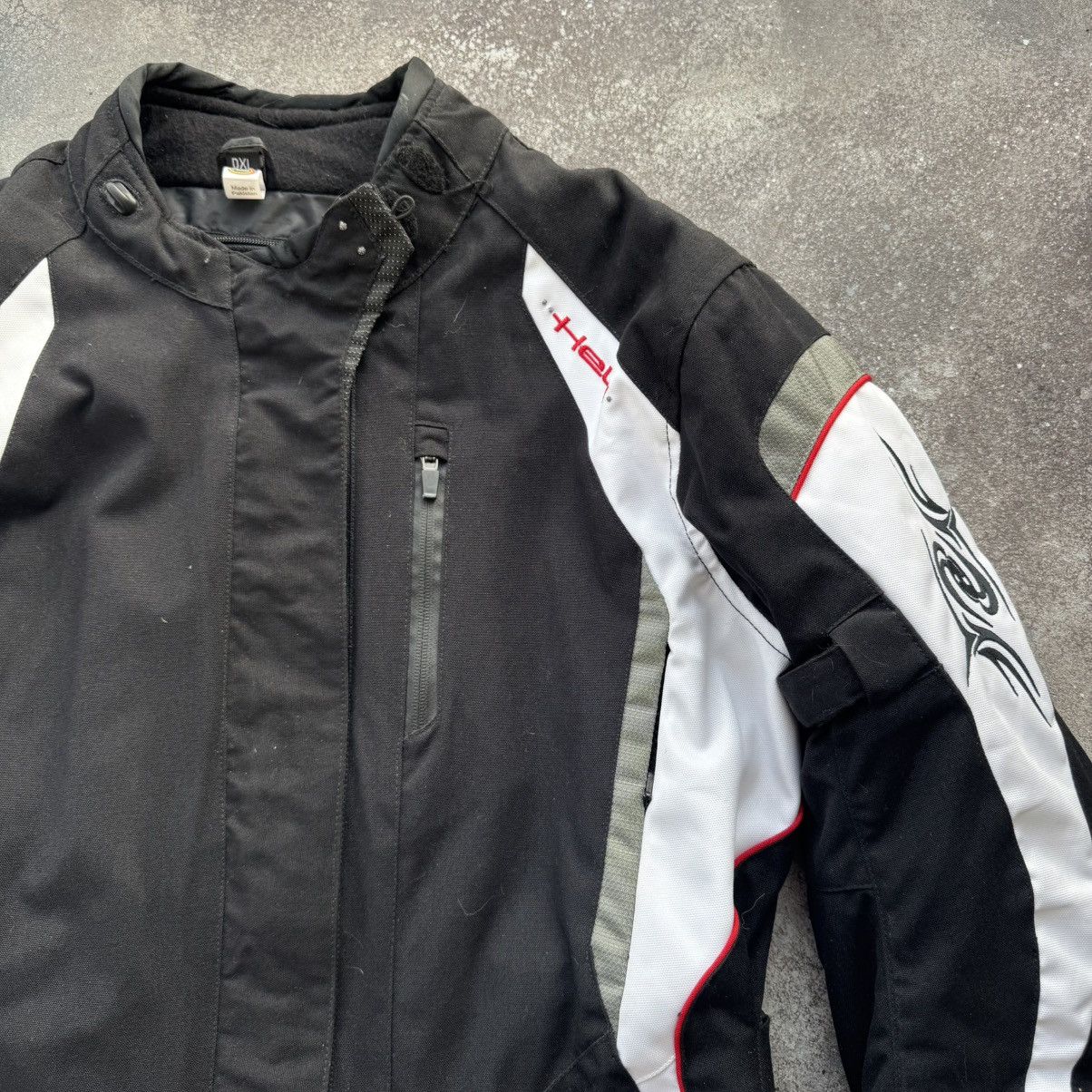 If Six Was Nine × Japanese Brand × Vintage Tribal Logo Vintage Y2K Motorcycle Jacket Size XL / US 12-14 / IT 48-50 - 6 Thumbnail