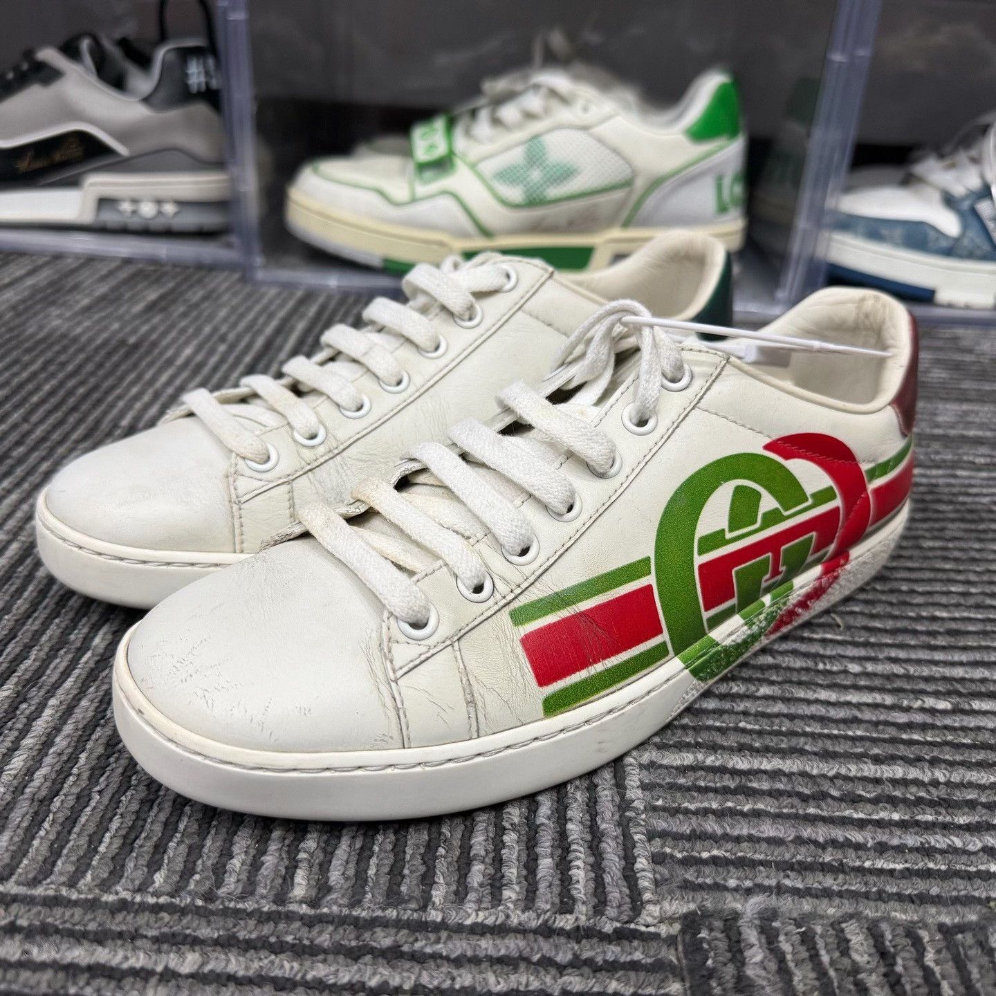 Gucci Gucci Lowtop Sneakers 6 Men Size US 6 / EU 39 - 1 Thumbnail