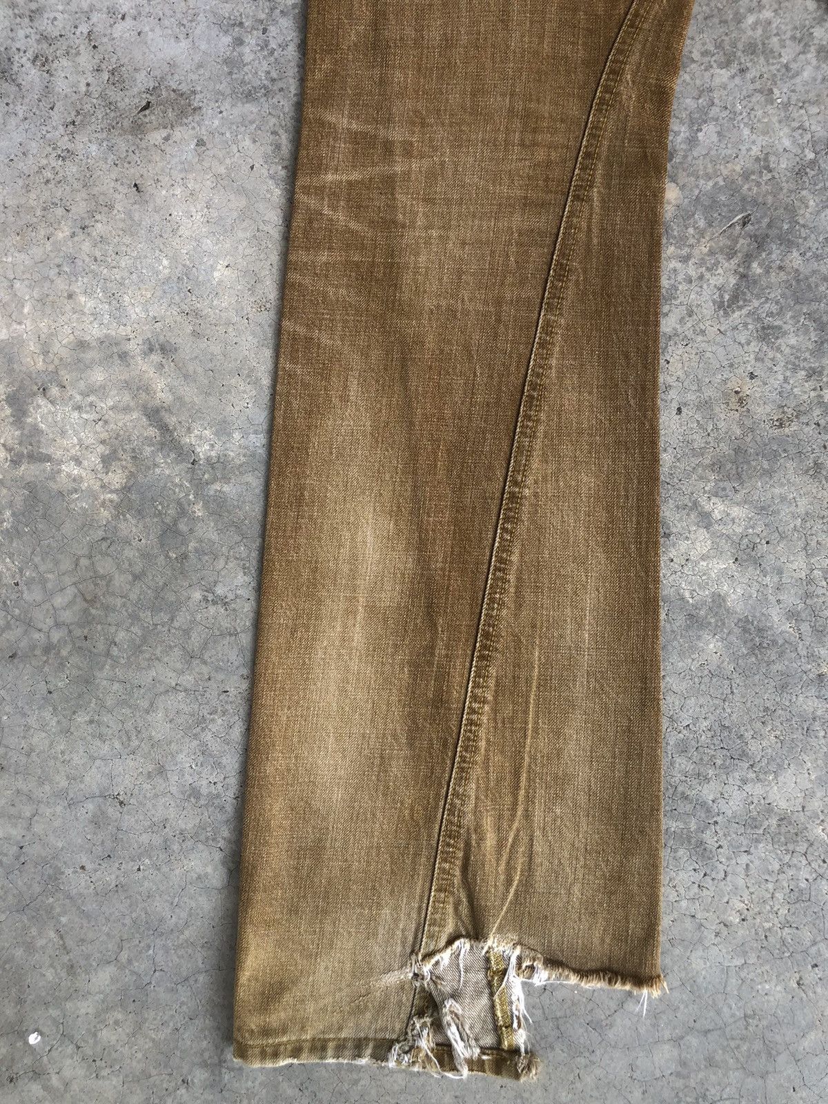 Lee Japanese Lee Flared Jeans Distressed Jeans Size US 34 / EU 50 - 11 Thumbnail