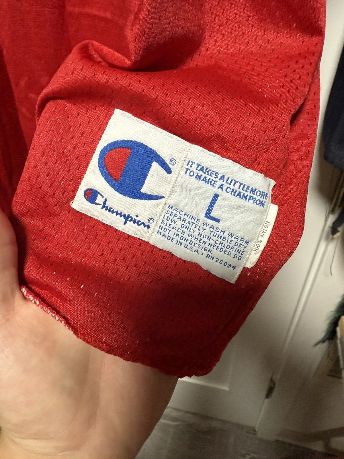 Champion Vintage Champion Philadelphia Sixers reversible jersey Size US L / EU 52-54 / 3 - 2 Thumbnail