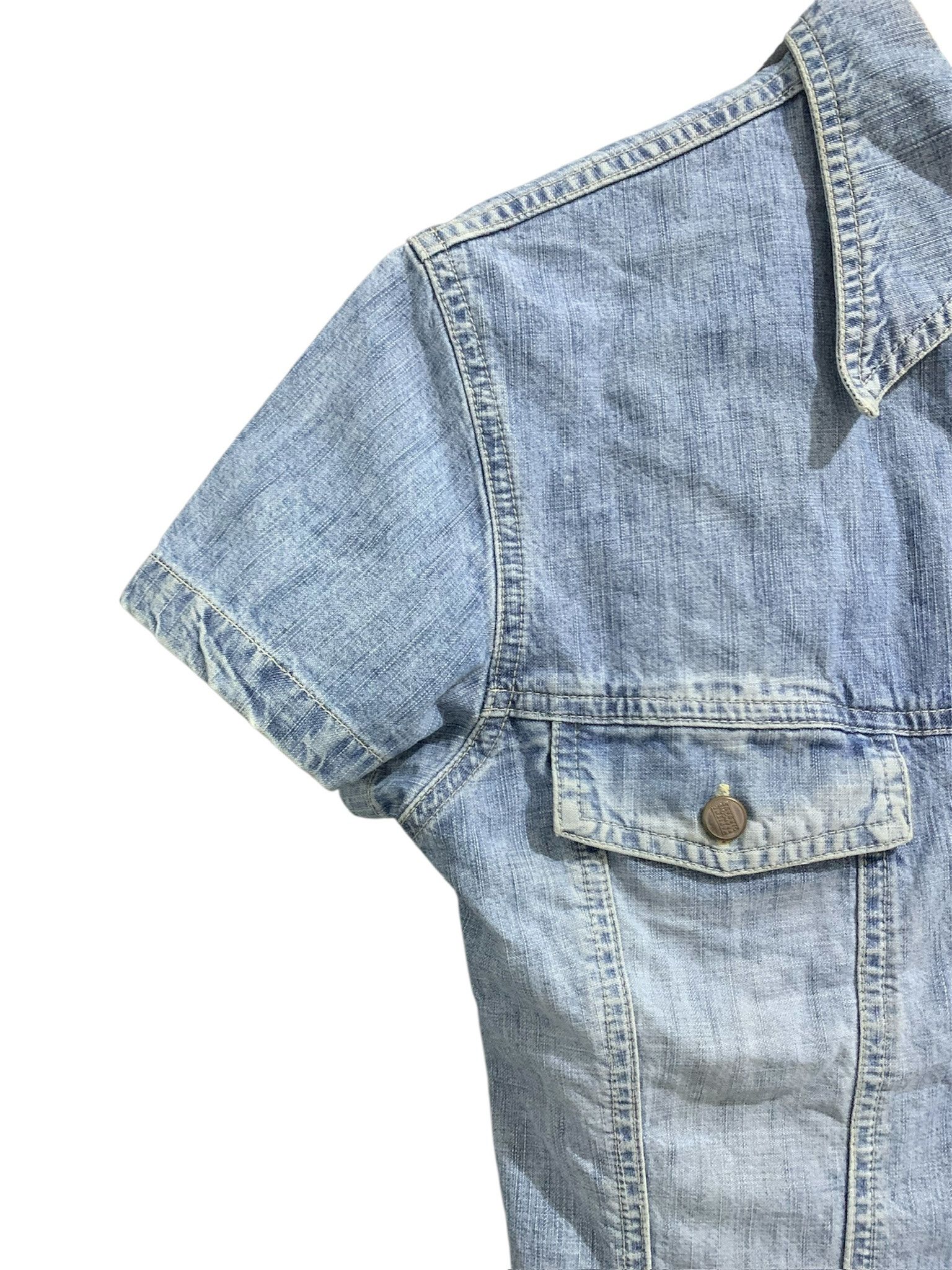 Marithe + Francois Girbaud Marithe Francois Girbaud Denim Shirt Size M / US 6-8 / IT 42-44 - 3 Thumbnail