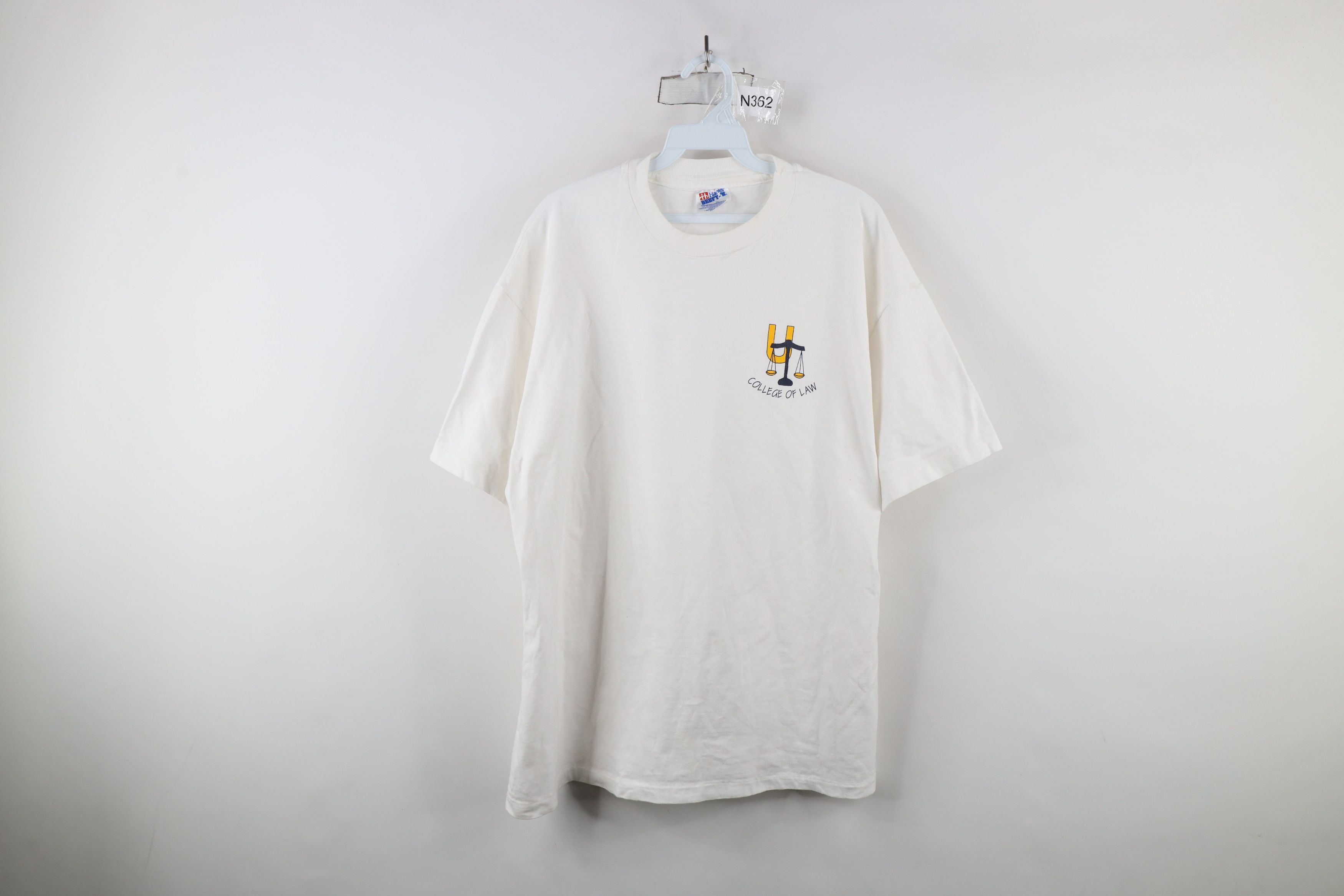 Vintage Vintage 90s University of Toledo College of Law T-Shirt USA Size US XL / EU 56 / 4 - 1 Thumbnail