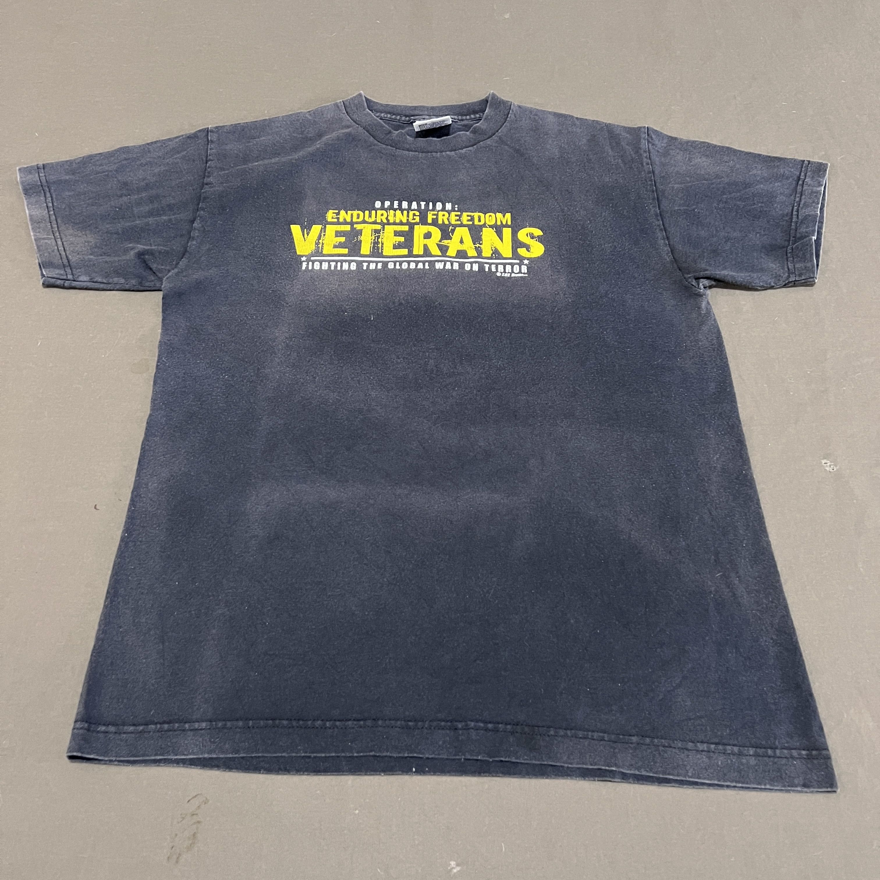 Vintage Vintage Y2K Operation Enduring Freedom Tee Faded Size US M / EU 48-50 / 2 - 5 Thumbnail