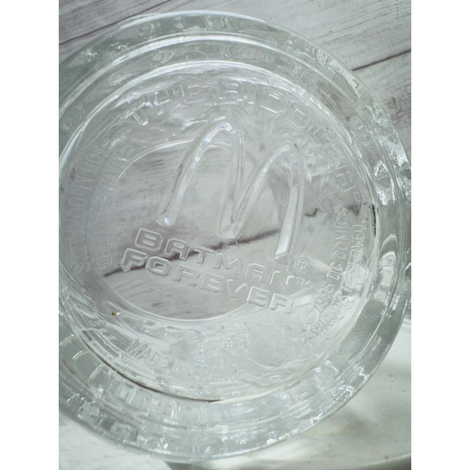 Other McDonalds Batman Forever "RIDDLER" Vintage Glass Coffee Mug Size ONE SIZE - 13 Thumbnail