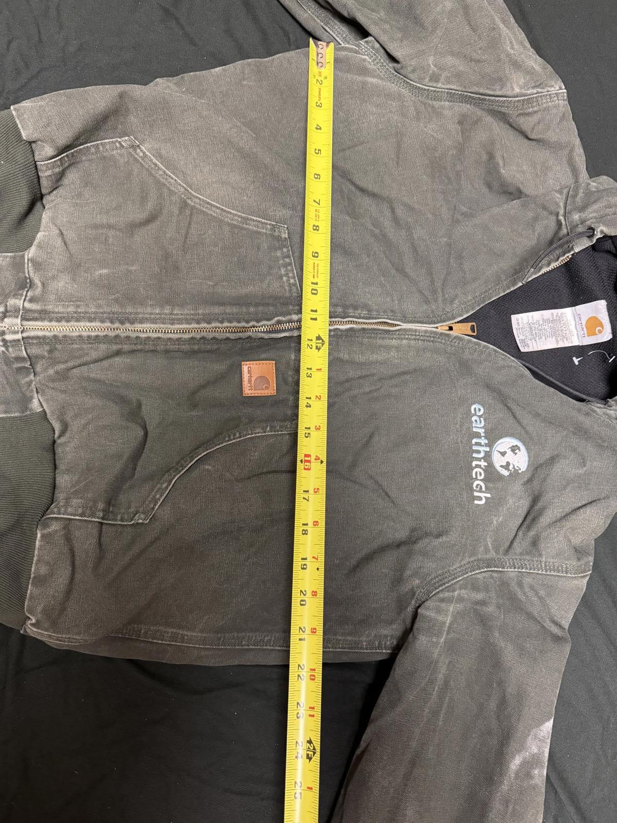 Carhartt Carhart hooded jacket green medium Size US M / EU 48-50 / 2 - 4 Thumbnail