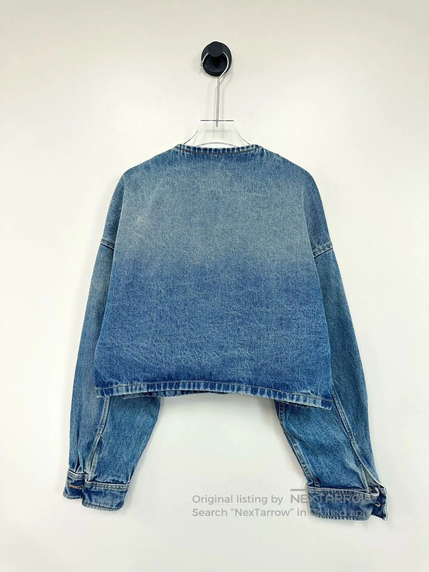 Prada Prada Classic Blue Denim Jacket. Size S / US 4 / IT 40 - 2 Thumbnail