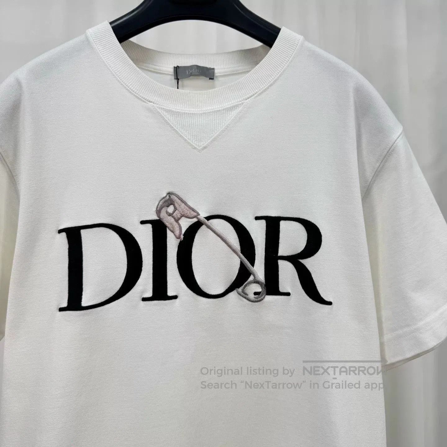 Dior dior embroidered logo short sleeve t. Size US XS / EU 42 / 0 - 3 Thumbnail