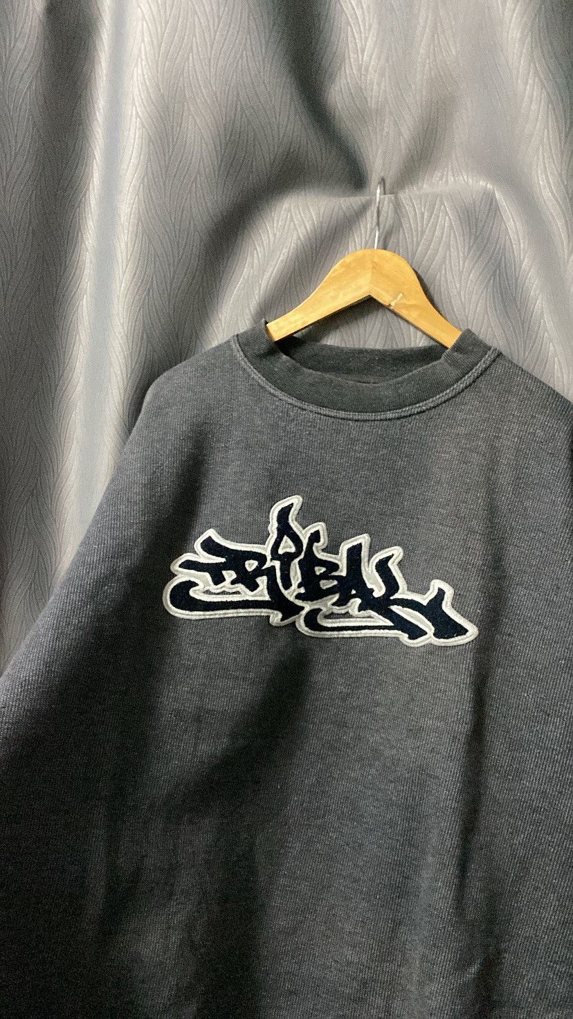 Japanese Brand × Tribal Streetwear × Vintage VINTAGE 90's TRIBAL USA SWEATSHIRT XL Size US XL / EU 56 / 4 - 2 Thumbnail