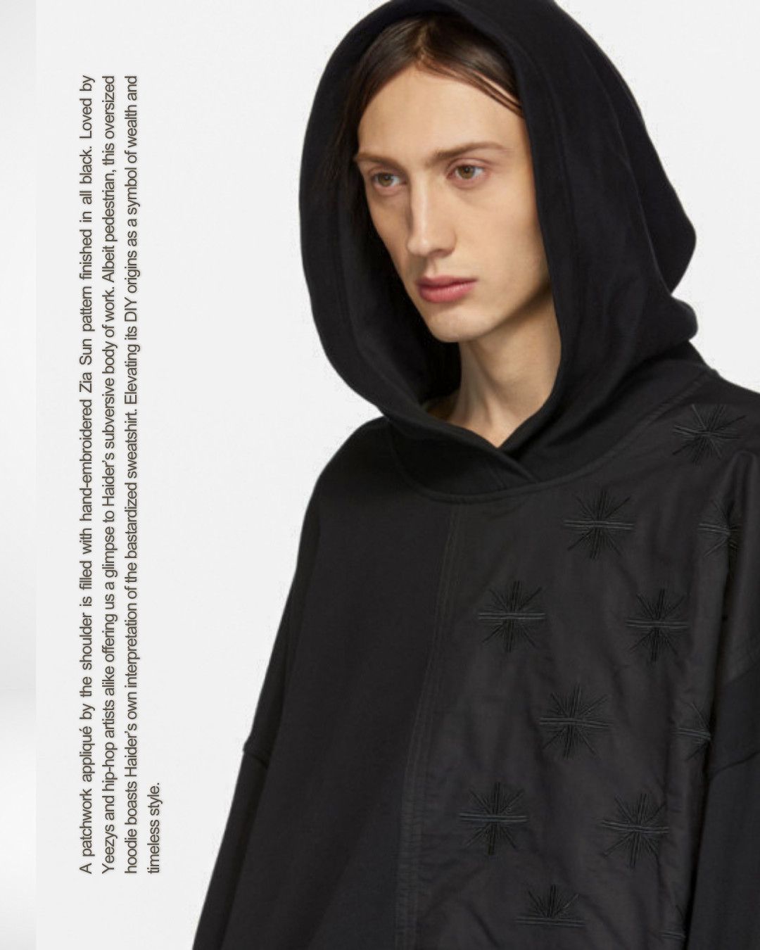 Haider Ackermann SS20 Zia Suns Moon Shaped Perth Hoodie Size US M / EU 48-50 / 2 - 4 Thumbnail
