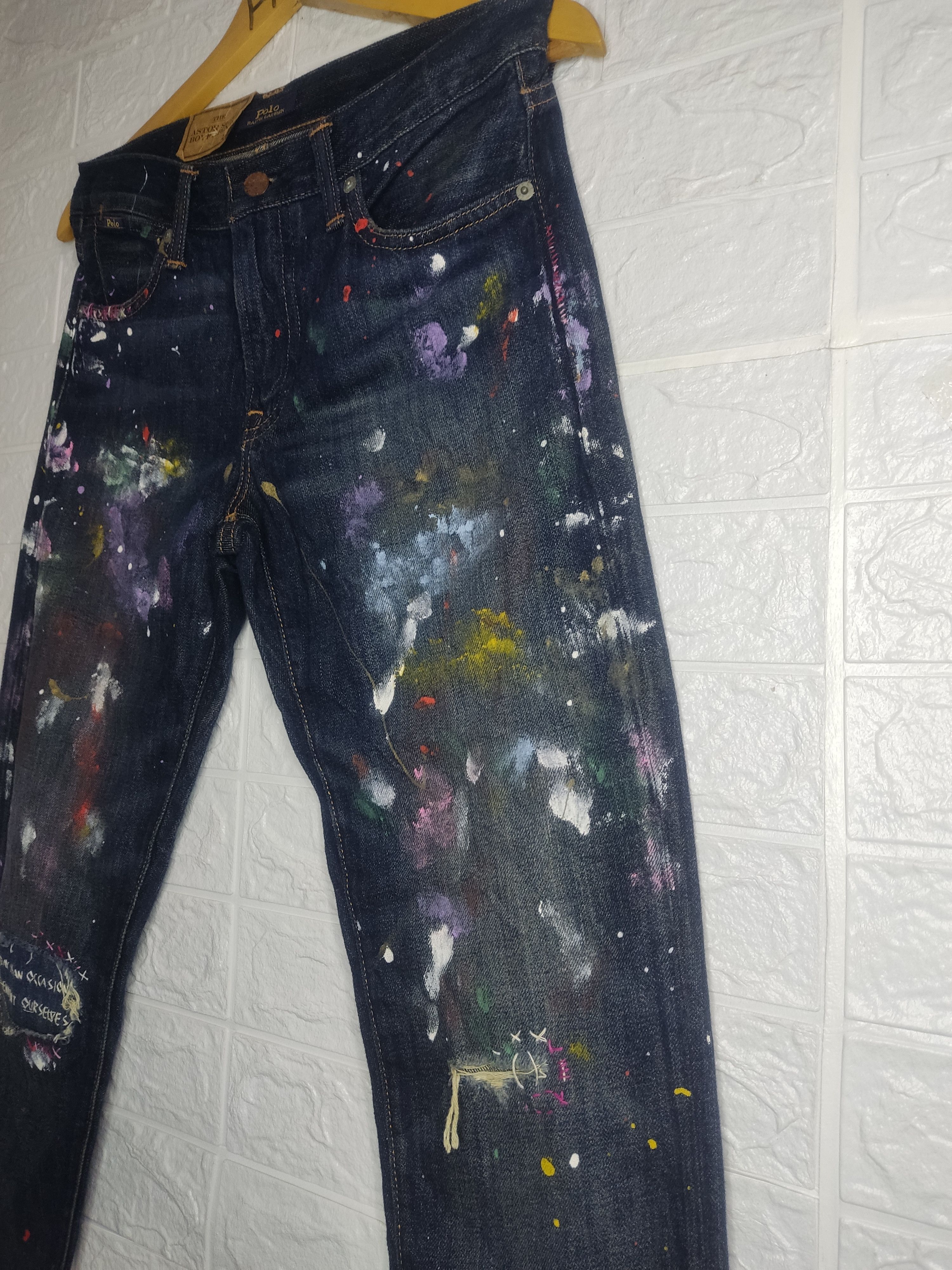 Polo Ralph Lauren Polo By Ralph Lauren Painted Pants Size 25" / US 0 / IT 36 - 5 Thumbnail