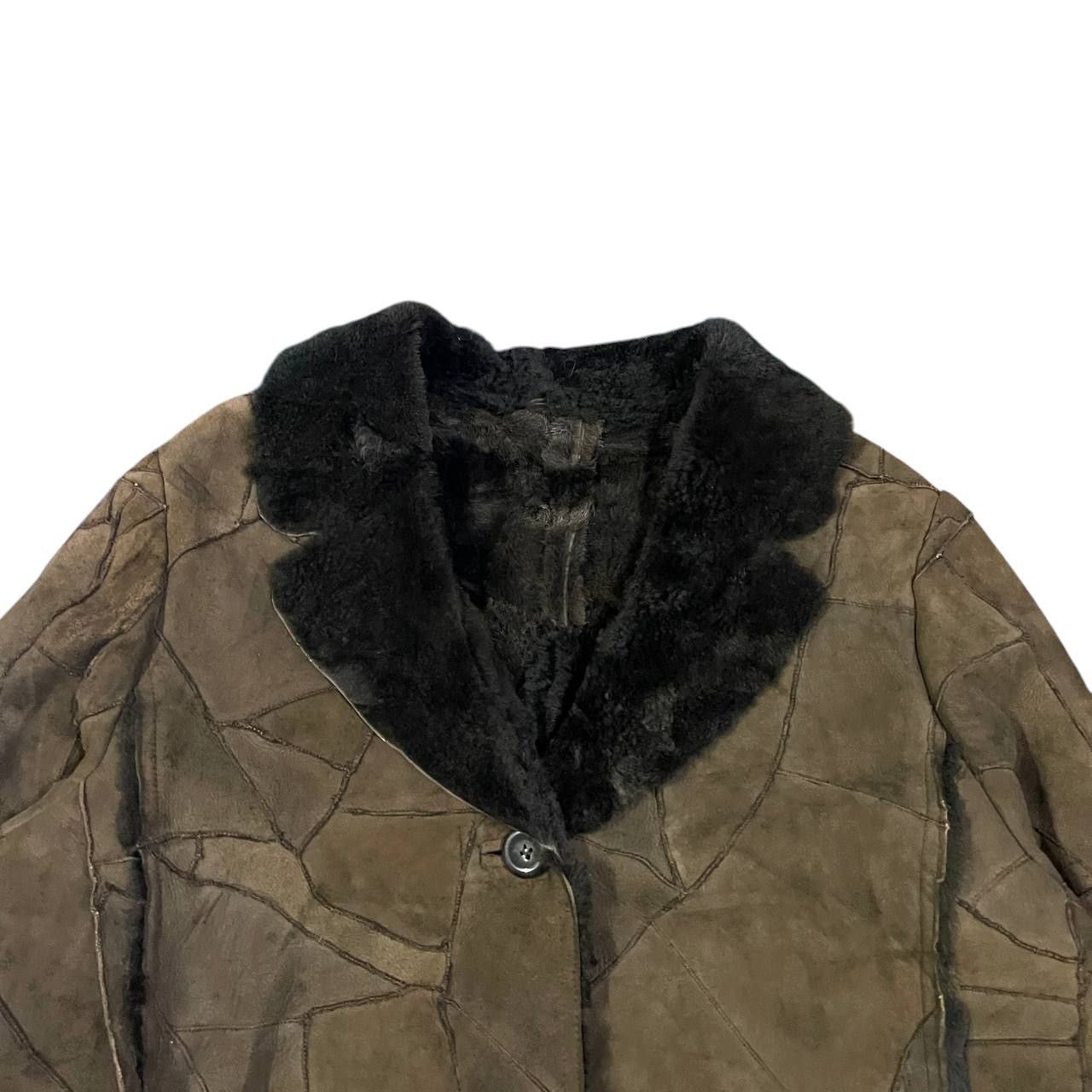 Issey Miyake Issey Miyake Inspired Patchwork Leather Jacket Shearling Size US M / EU 48-50 / 2 - 2 Thumbnail
