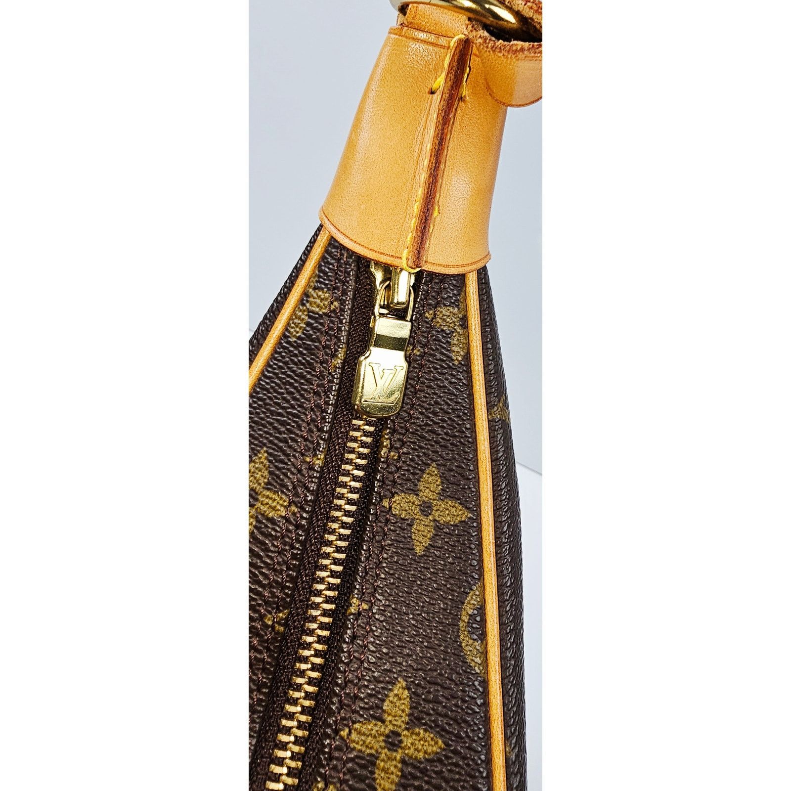 Louis Vuitton Louis Vuitton Monogram Boulogne 35 Shoulder Bag Brown Size ONE SIZE - 17 Thumbnail