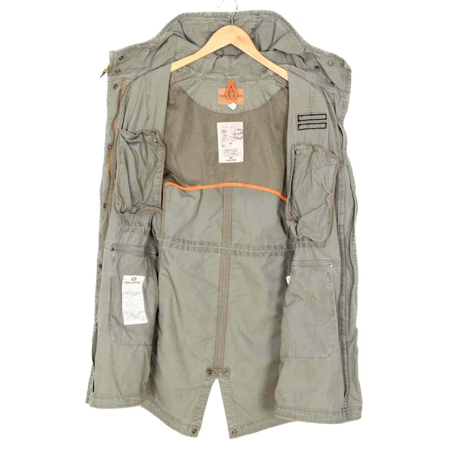 Parajumpers PARAJUMPERS Parka Jacket Women L Hooded Fish Tale MJ5081 Khaki Regular Size L Size L / US 10 / IT 46 - 4 Thumbnail