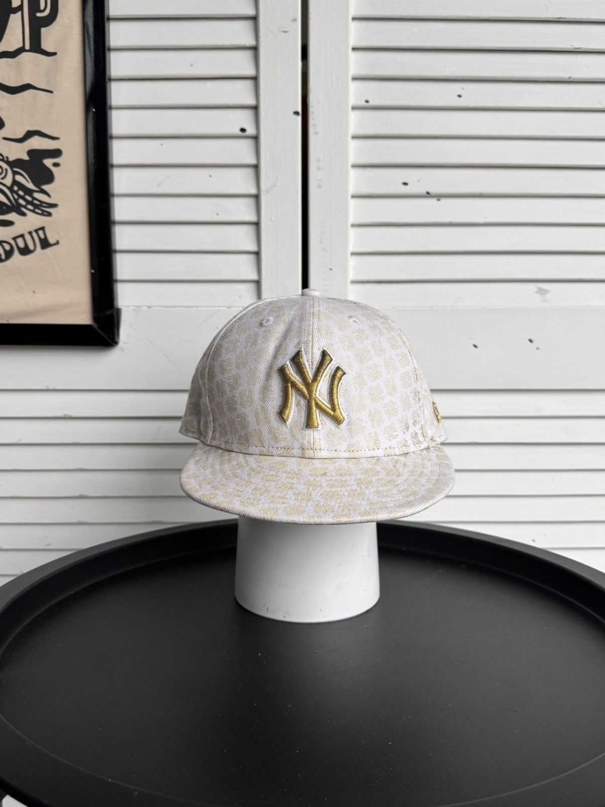 New Era New Era New York Yankees Monogram 59FIFTY Fitted Cap Size ONE SIZE - 2 Thumbnail