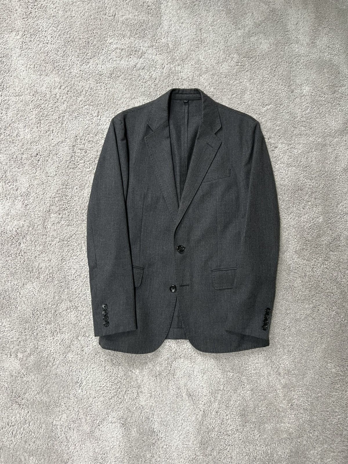 J.Crew J.Crew Charcoal Wool Ludlow Suit Jacket & Pants Size 36S - 1 Thumbnail