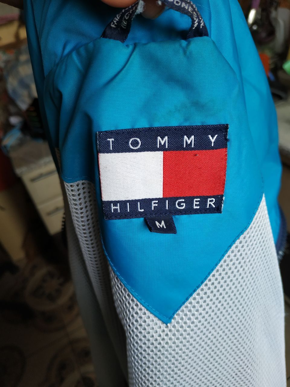 Tommy Hilfiger Vintage 90s Tommy Hilfiger Sailing Gear Big Flag Jacket Size US M / EU 48-50 / 2 - 3 Thumbnail