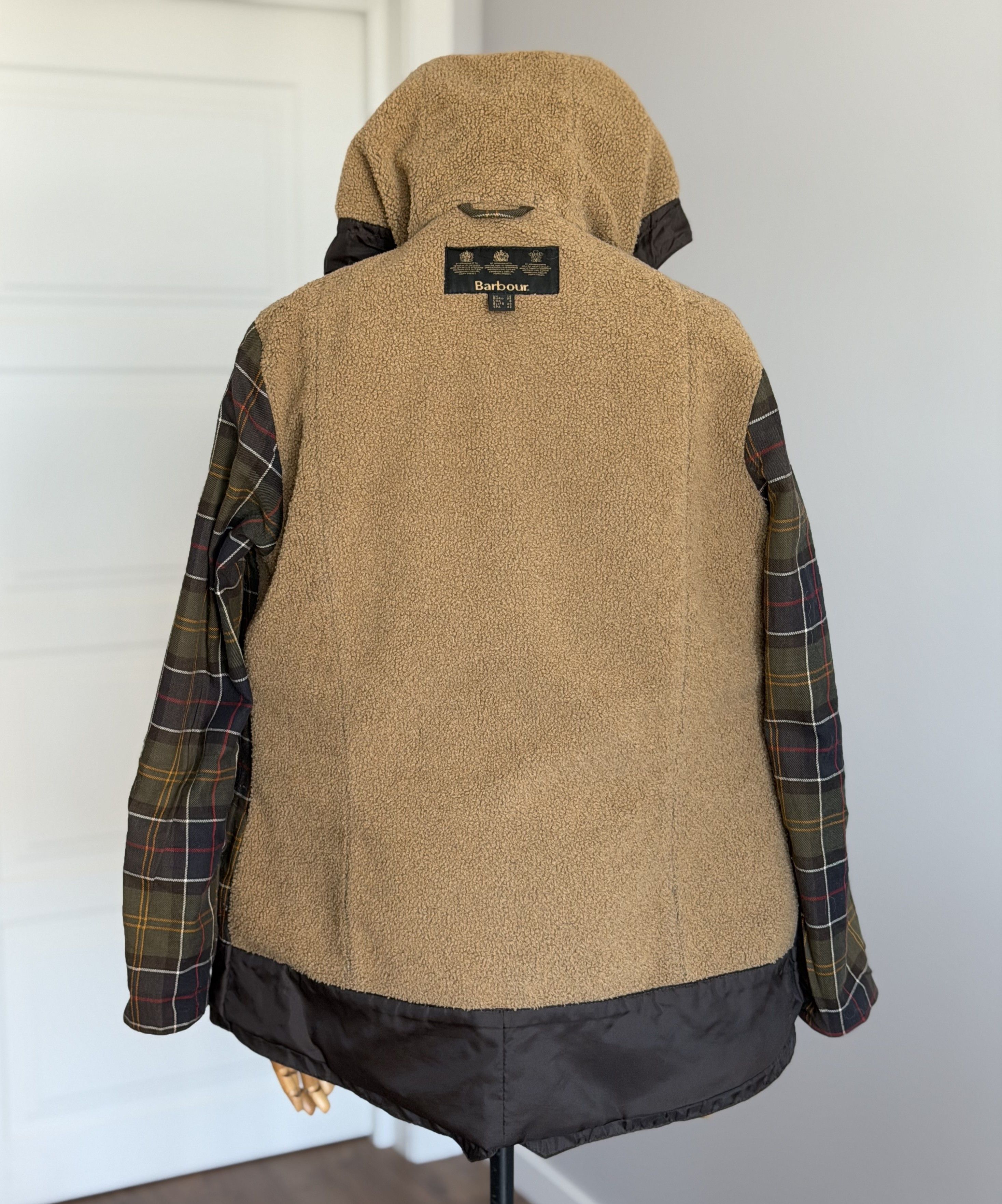 Barbour BARBOUR Winter Force Parka Hooded Jacket Brown Waxed Cotton Size M / US 6-8 / IT 42-44 - 15 Thumbnail