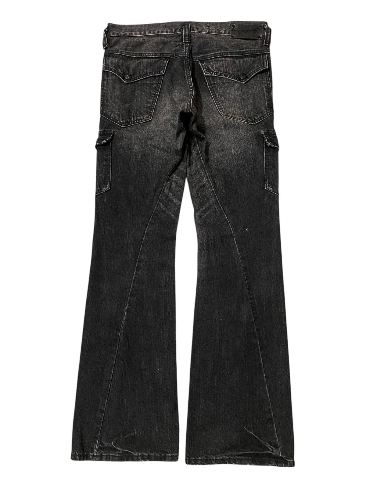 Wrangler Wrangler Washed Old Black Bootcut Denim Size US 33 - 11 Thumbnail