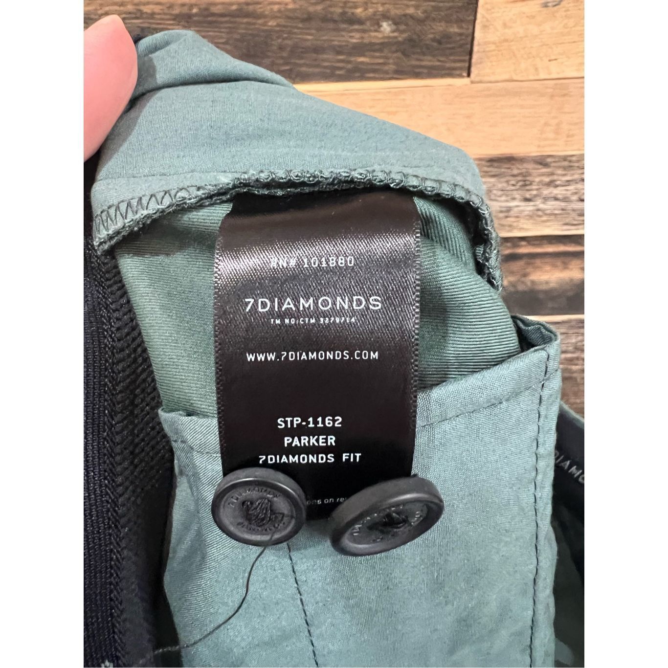 7Diamonds 7Diamonds Parker Straight Fit Pants Green Sea Blue Performan Size US 32 / EU 48 - 6 Thumbnail