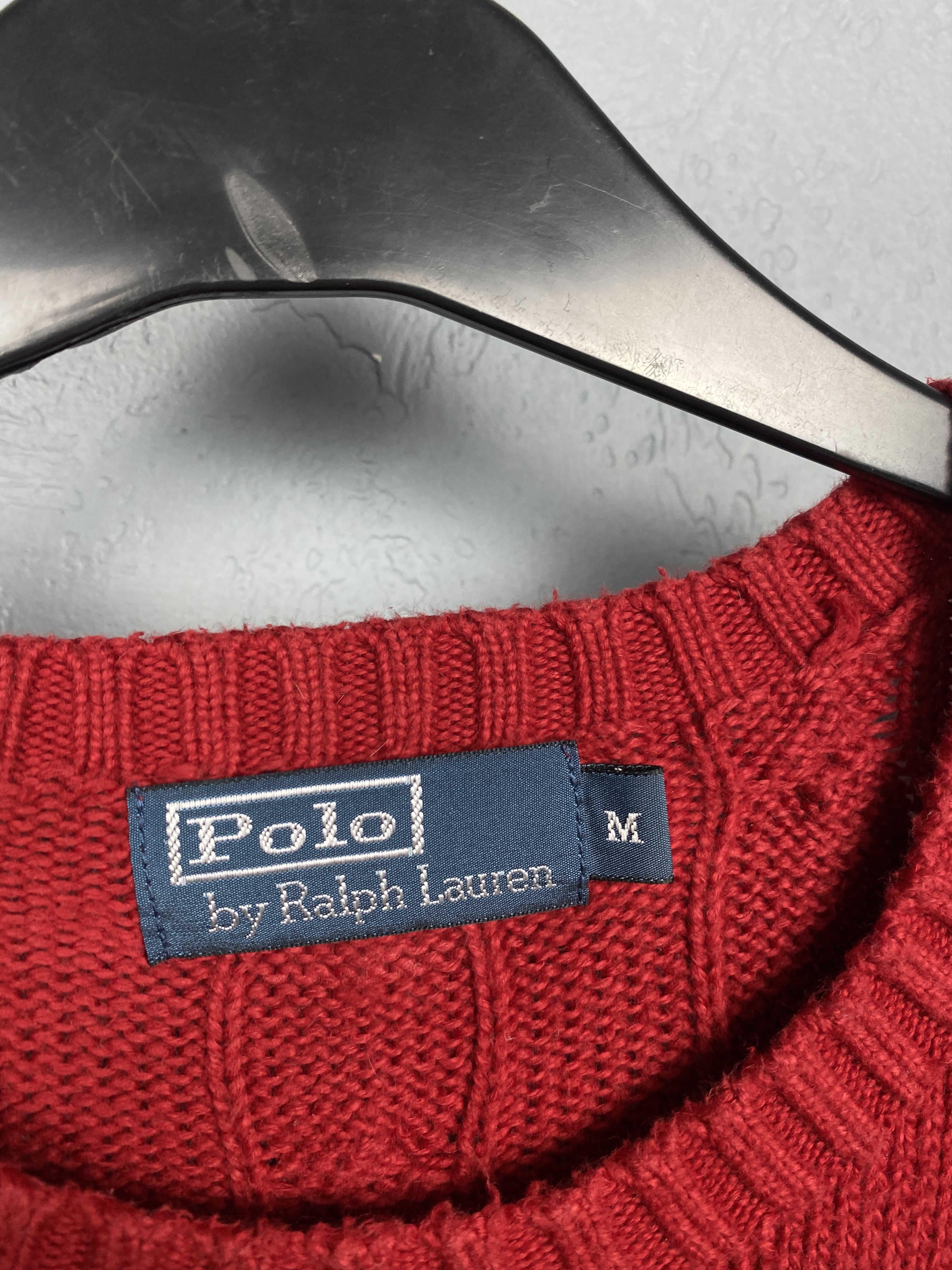 Polo Ralph Lauren × Ralph Lauren × Vintage Polo Ralph Lauren Vintage Mens Knit Sweater Y2K Size US M / EU 48-50 / 2 - 4 Thumbnail