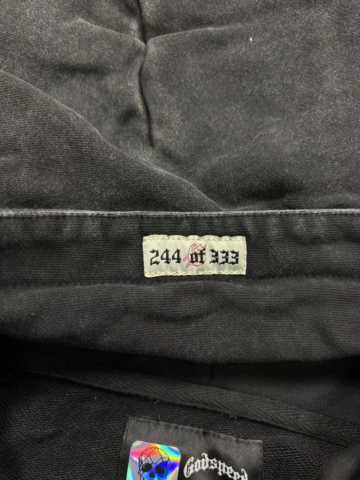 Godspeed Godspeed Pitstop Hoodie, Washed Black Size US L / EU 52-54 / 3 - 6 Thumbnail