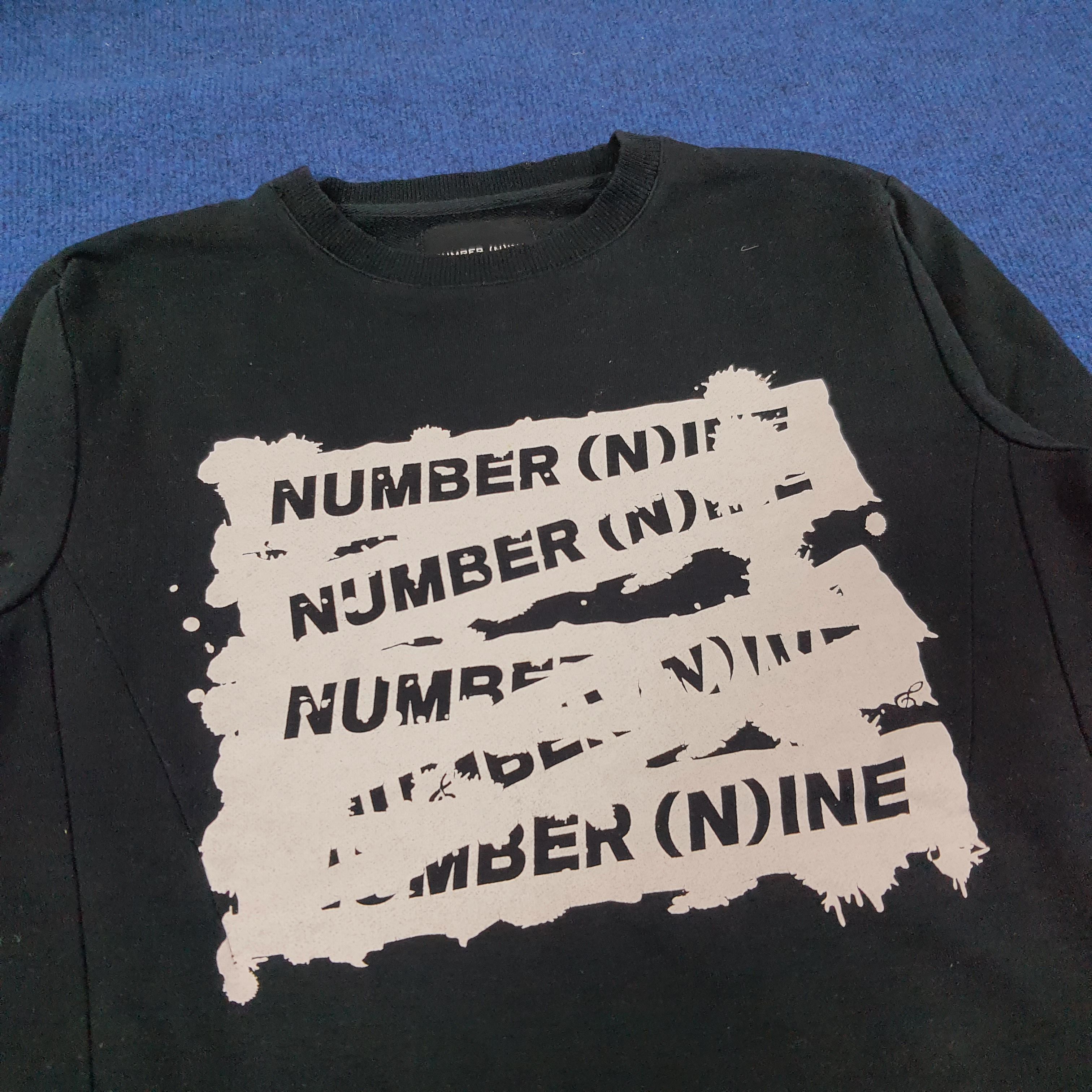 Number (N)ine Vintage Number Nine Japanese Brand Sweatshirt C237N15 Size US S / EU 44-46 / 1 - 2 Thumbnail
